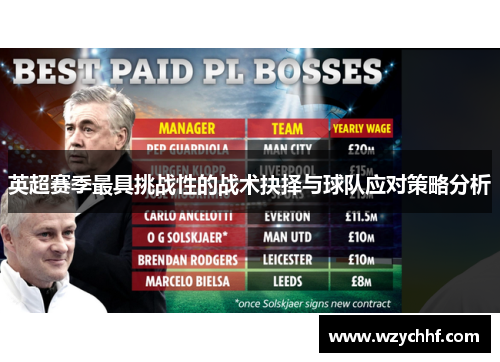 英超赛季最具挑战性的战术抉择与球队应对策略分析