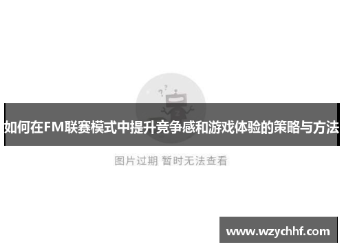 如何在FM联赛模式中提升竞争感和游戏体验的策略与方法